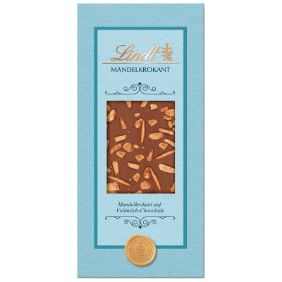  Lindt Cute Chocolaterie Mandelkrokant Vollmilch Tafel 100g 