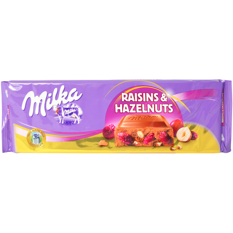  Milka Raisins & Hazelnuts 270g 