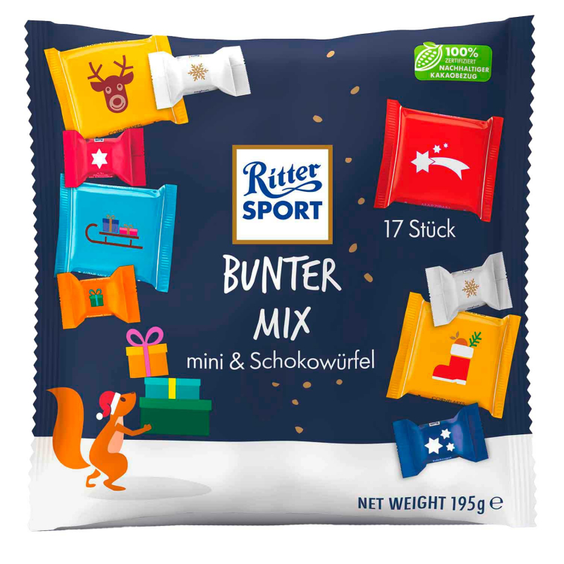  Ritter Sport Bunter Mix 17er 