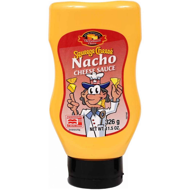  Old Fashioned Cheese Squeeze Cheese Nacho Cheese Sauce 326g 