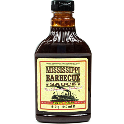  Mississippi Barbecue Sauce Sweet'n Spicy 510g 