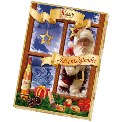  Asbach Pralinen Adventskalender Wohlfühlwelt 