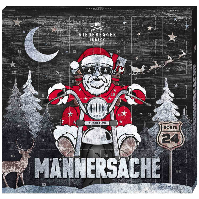  Niederegger Männersache Adventskalender Mini 