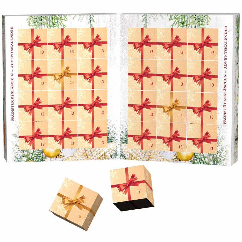  Frühstücksgläschen Adventskalender Buch 