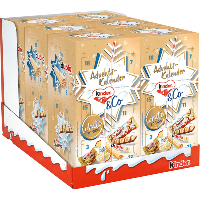 kinder & Co. White adventi naptár