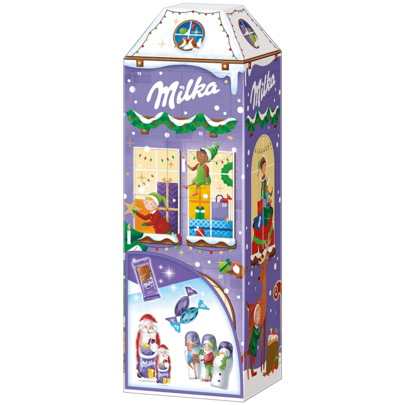  Milka 3D Haus Adventskalender 