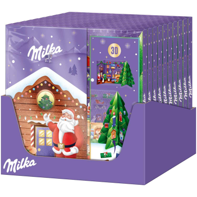  Milka 3D Bastel Adventskalender 