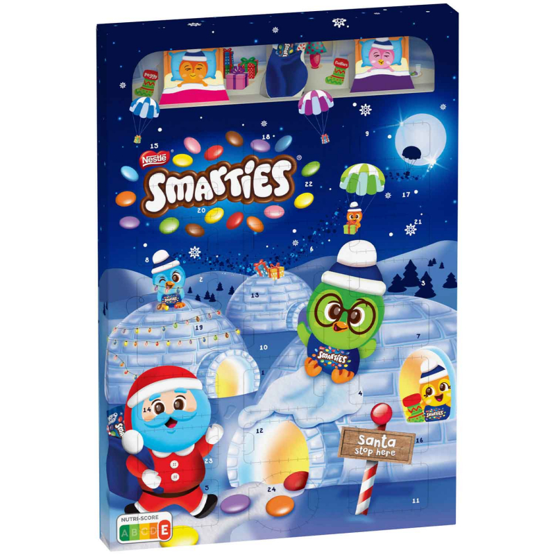 Smarties adventi naptár