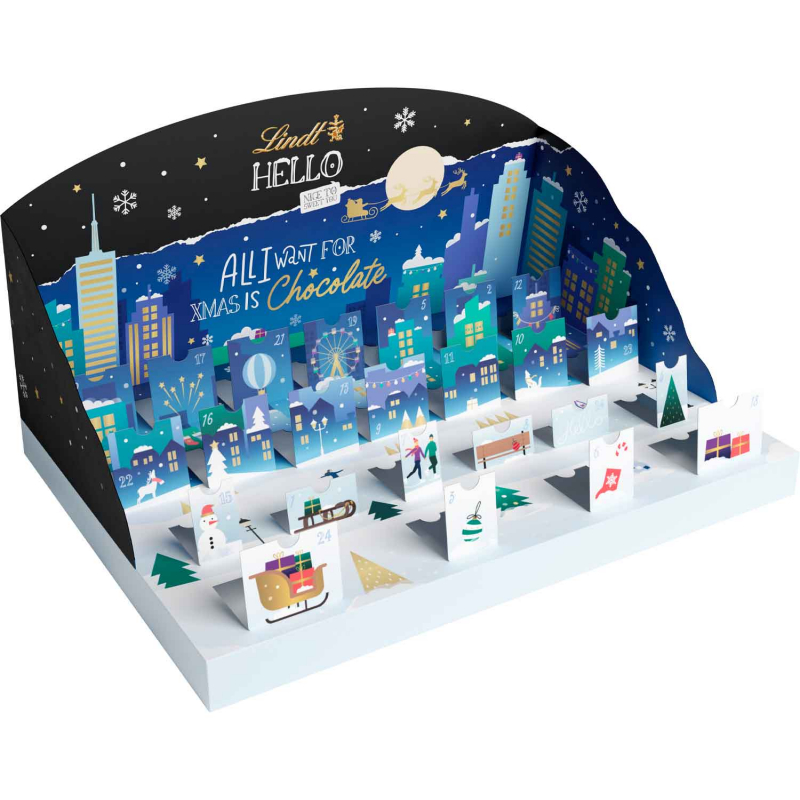  Lindt Hello Adventskalender PopUp 