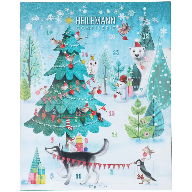  Heilemann Confiserie Kinder Adventskalender Edelvollmilch 