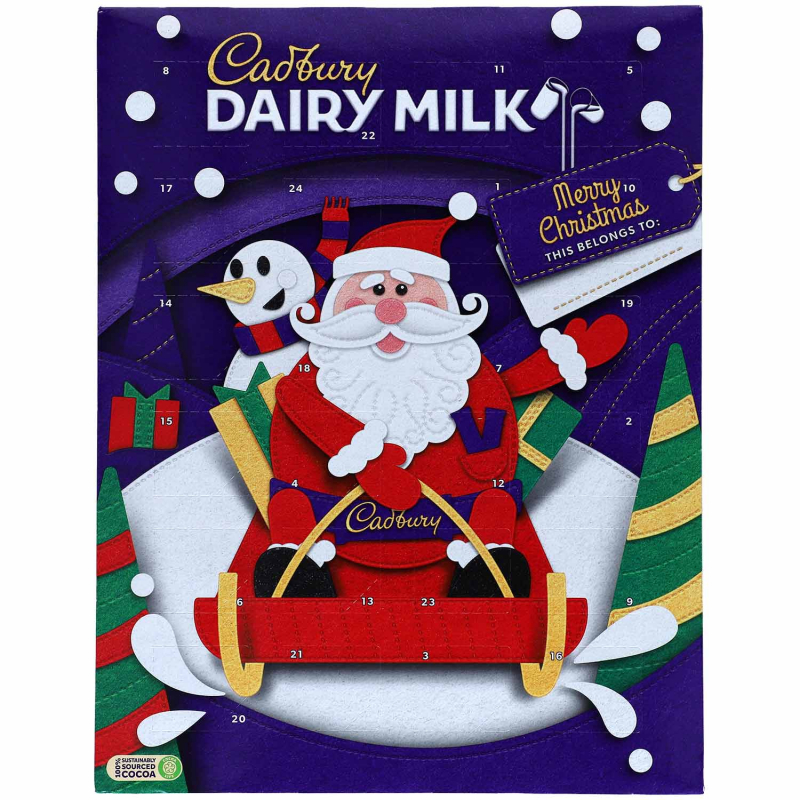  Cadbury Dairy Milk Adventskalender 