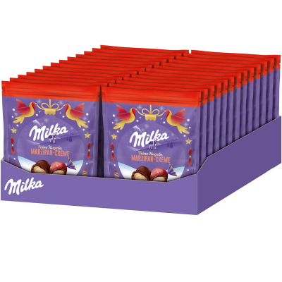  Milka Feine Kugeln Marzipan-Crème 90g 