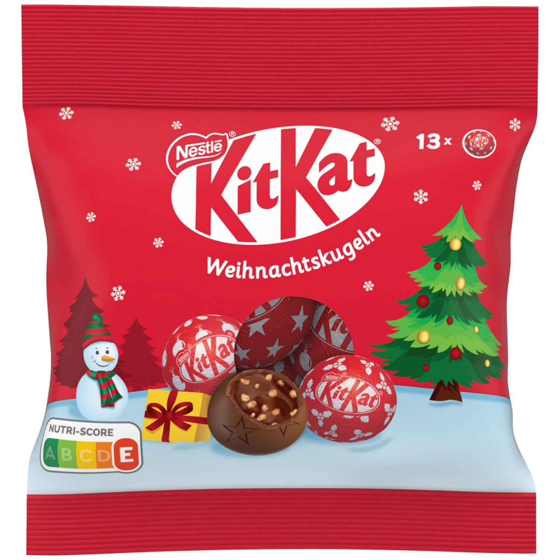  KitKat Weihnachtskugeln 13er 