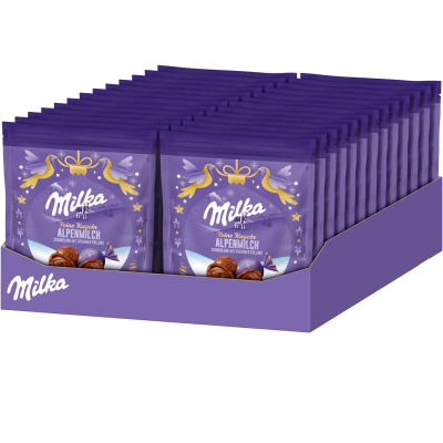  Milka Feine Kugeln Alpenmilch 90g 