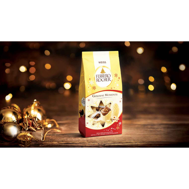 Ferrero Rocher Goldene Momente Weiß 90g