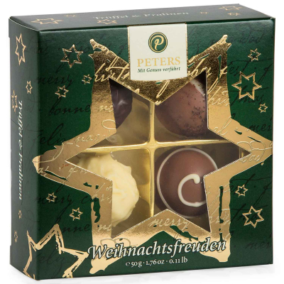  Peters Weihnachtsfreuden Trüffelauslese 50g 