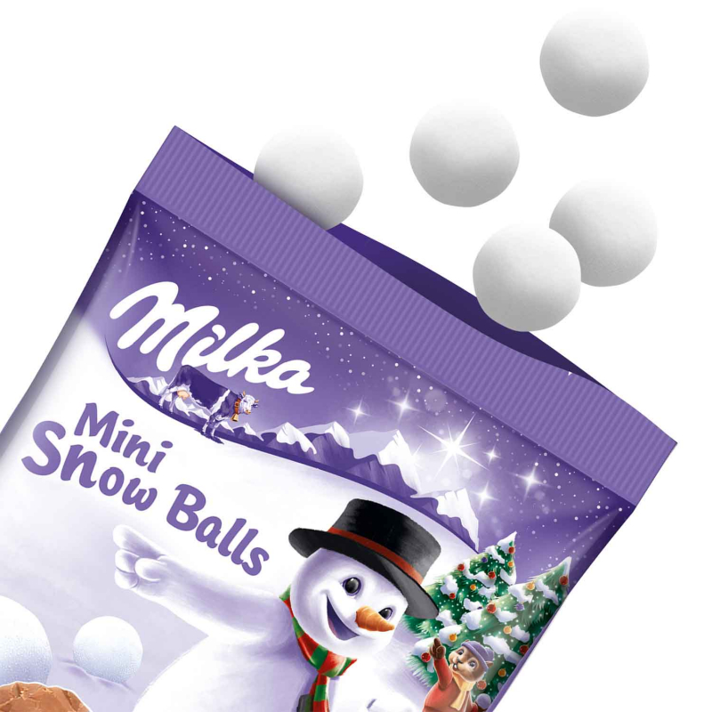  Milka Mini Snow Balls 100g 