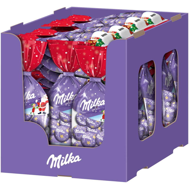  Milka Weihnachts-Kugeln Alpenmilch 100g 