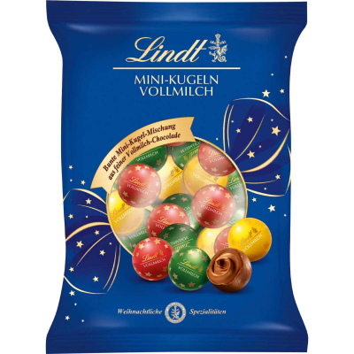  Lindt Mini-Kugeln Alpenvollmilch 100g 