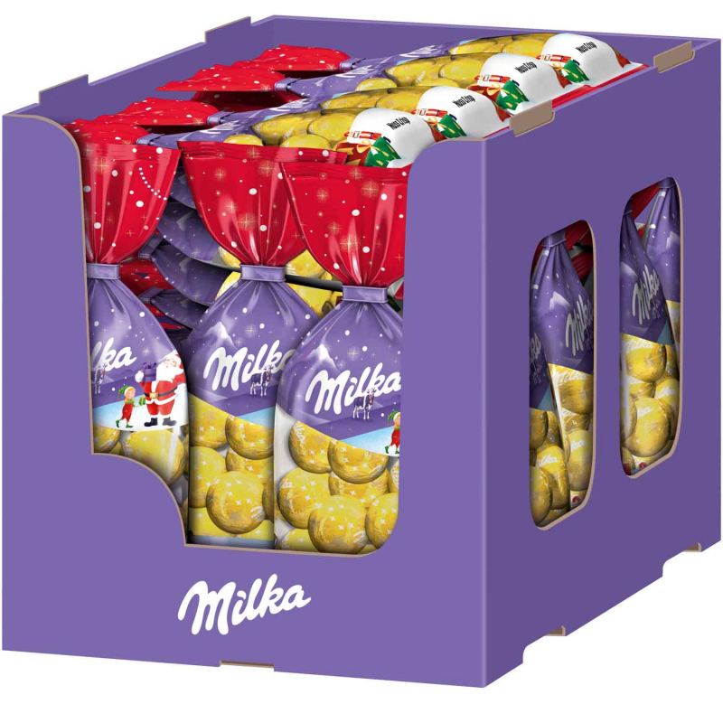  Milka Weihnachts-Kugeln Nuss-Crisp 100g 