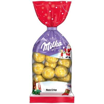  Milka Weihnachts-Kugeln Nuss-Crisp 100g 