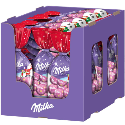  Milka Weihnachts-Kugeln Knusper-Crème 100g 