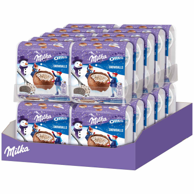  Milka & Oreo Snowballs 4x28g 