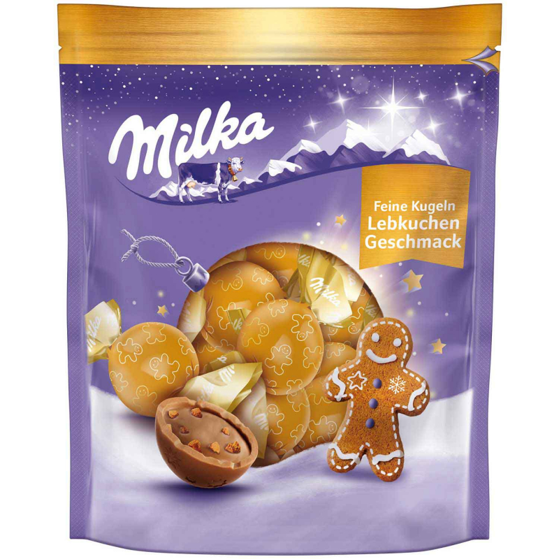  Milka Feine Kugeln Lebkuchen Geschmack 90g 