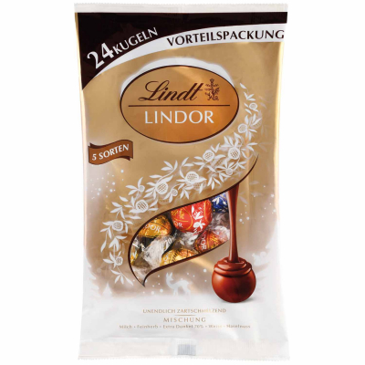  Lindt Lindor Kugeln Mischung XXL 300g 