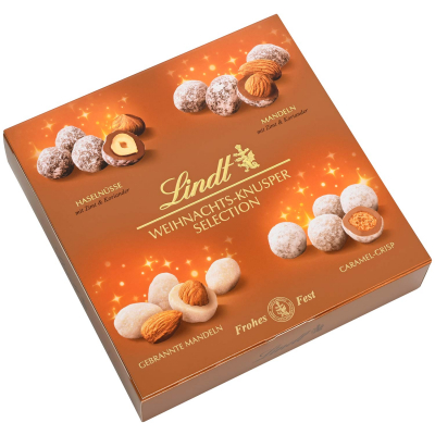  Lindt Weihnachts-Knusper Selection 210g 