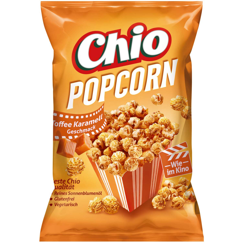  Chio Popcorn Toffee Karamell 120g 