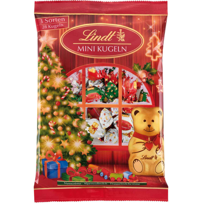  Lindt Teddy Choco-Spaß Mini-Kugeln 145g 