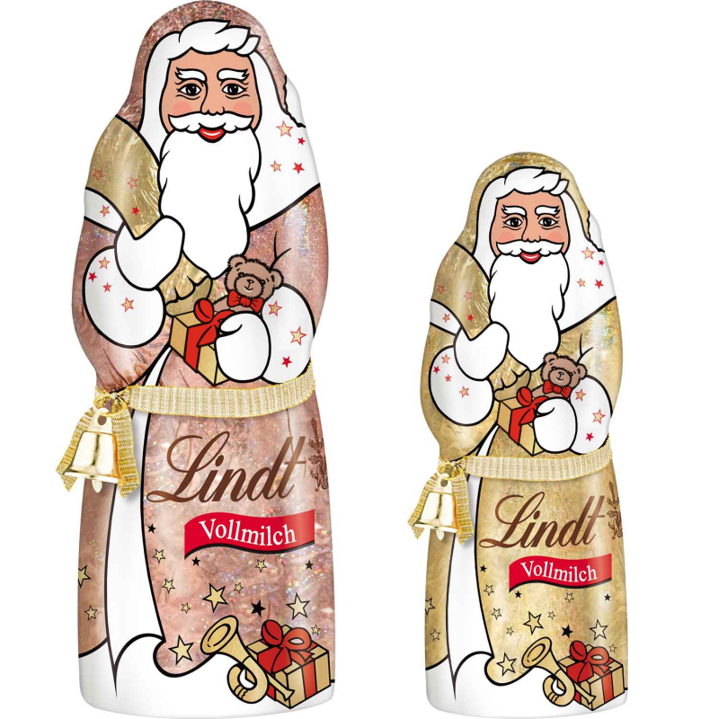  Lindt Weihnachtsmann Glamour 200g 