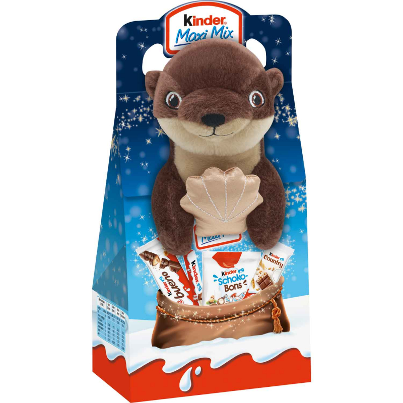  kinder Maxi Mix Plüschtier 'Finley Flink' 133g 