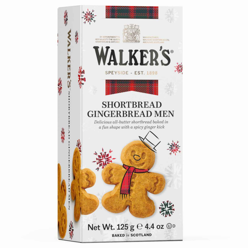  Walker's Shortbread Gingerbread Men 125g 