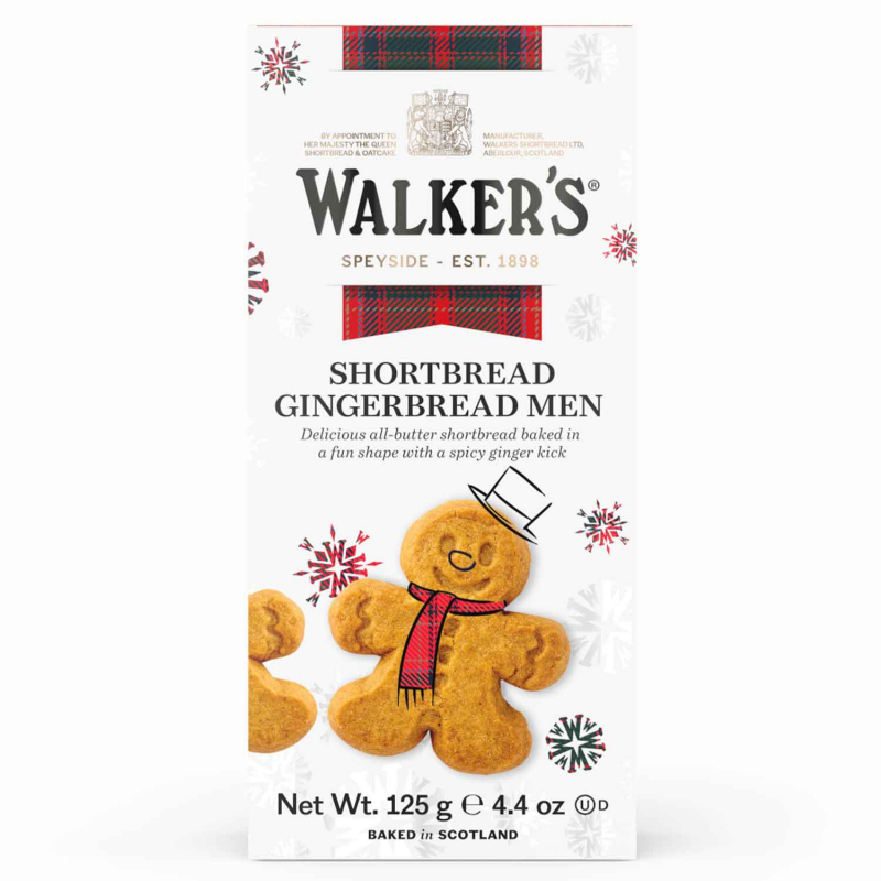  Walker's Shortbread Gingerbread Men 125g 