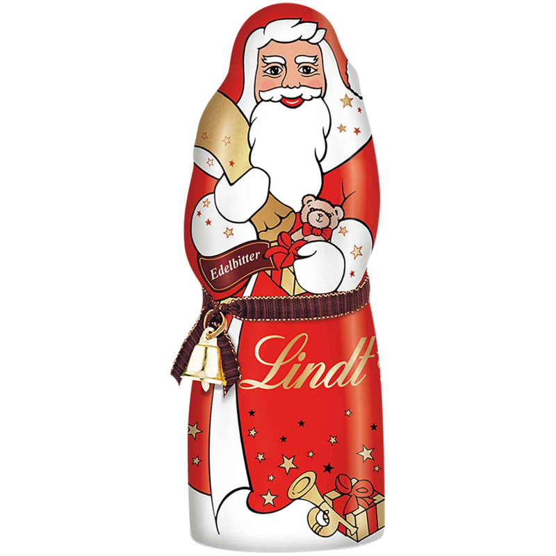  Lindt Weihnachtsmann Edelbitter 60% 125g 