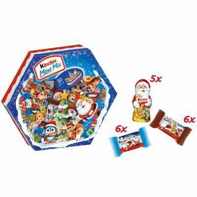 kinder Maxi Mix Weihnachtsteller 143g