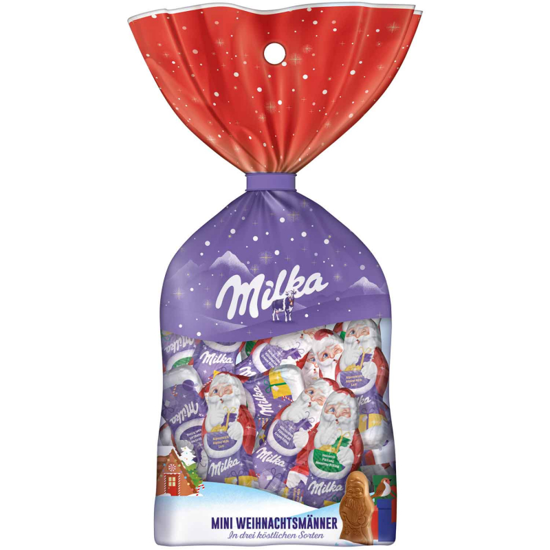  Milka Mini Weihnachtsmänner 120g 