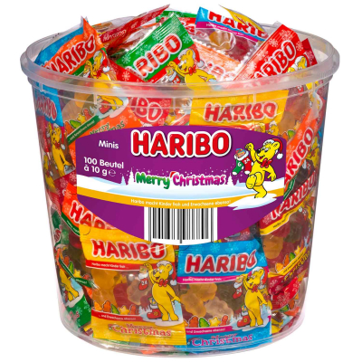  Haribo Merry Christmas Minis 100x10g 