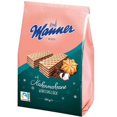  Manner Winterglück à la Kokosmakrone 185g 