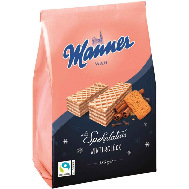 Manner Winterglück à la Spekulatius 185g