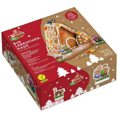  Wicklein Bio Lebkuchen-Bastelhaus vegan 630g 