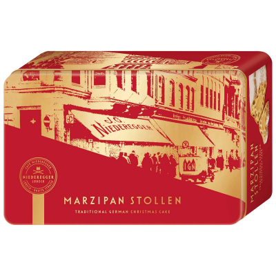  Niederegger Marzipan Stollen in Geschenkdose 500g 