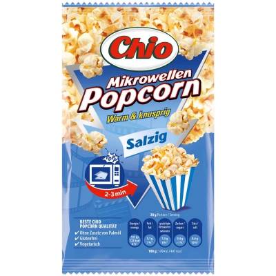  Chio Mikrowellen Popcorn Salzig 100g 
