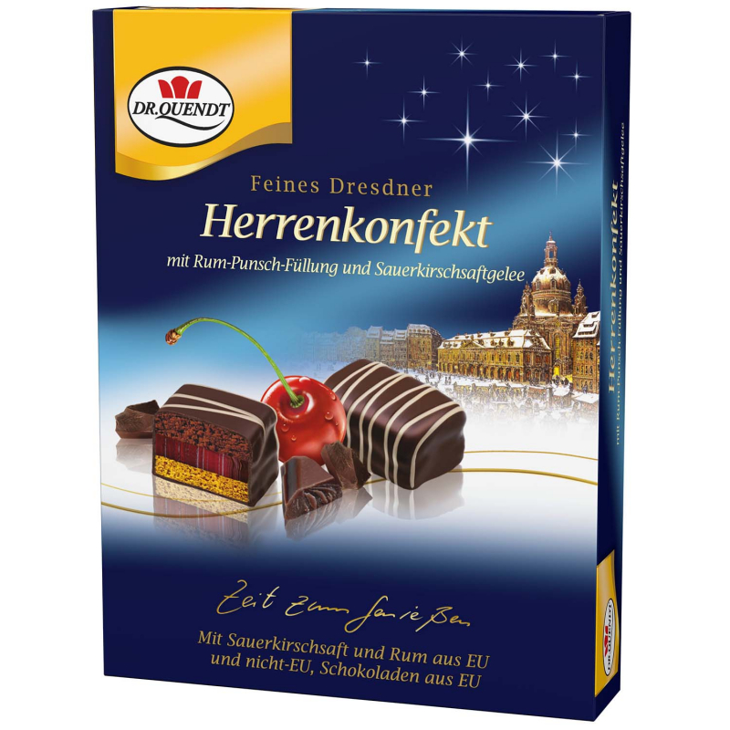  Dr. Quendt Feines Dresdner Herrenkonfekt 160g 