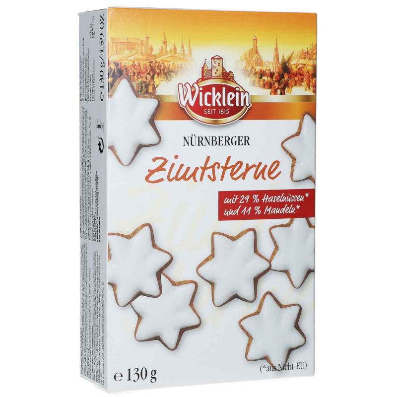  Wicklein Nürnberger Zimtsterne 130g 