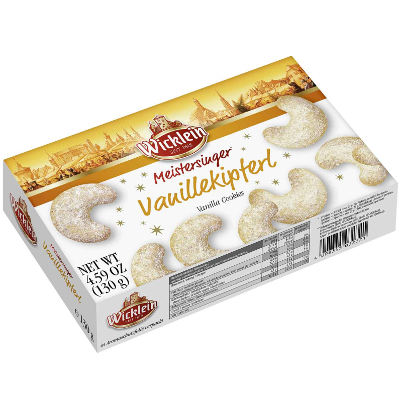  Wicklein Meistersinger Vanillekipferl 130g 