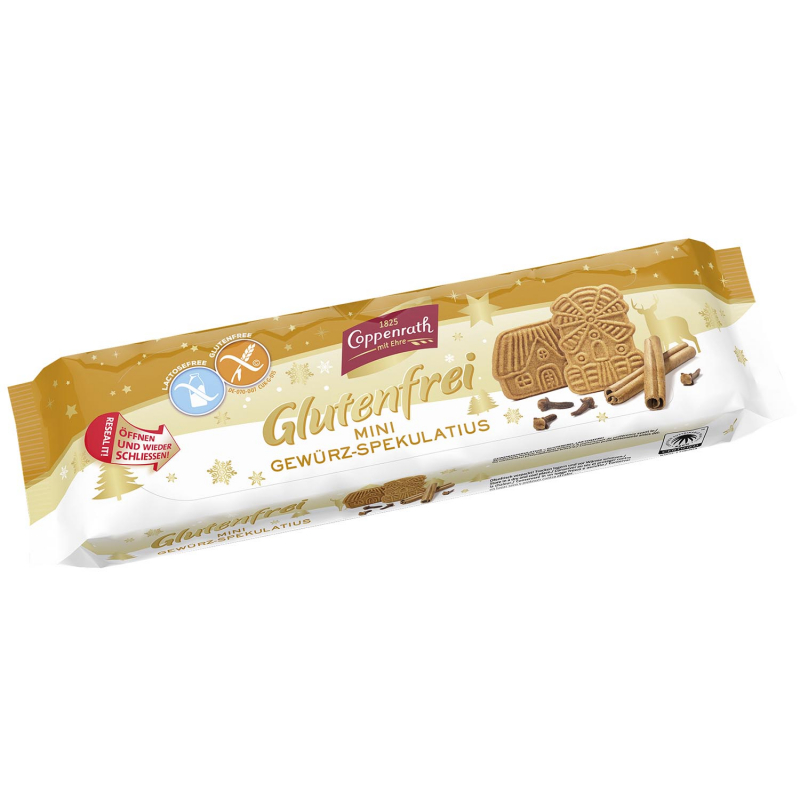  Coppenrath Glutenfrei Mini Gewürz-Spekulatius 150g 