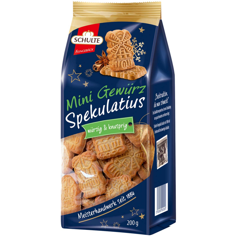  Schulte Mini Gewürz Spekulatius 200g 